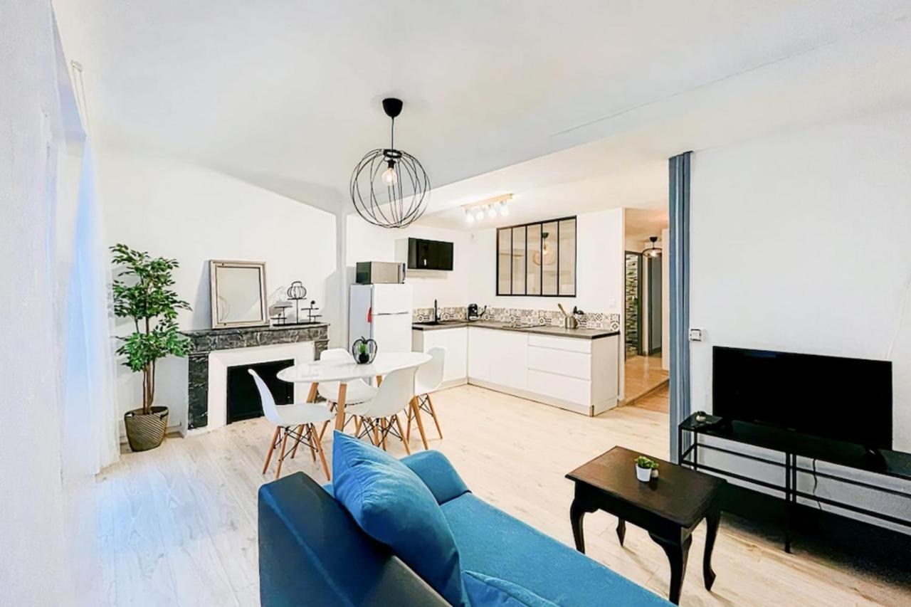 Luminous Cozy Nest In Bayonne Apartment ภายนอก รูปภาพ